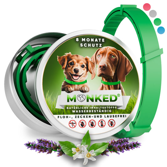 Monked™ - Anti Floh- und Zeckenhalsband