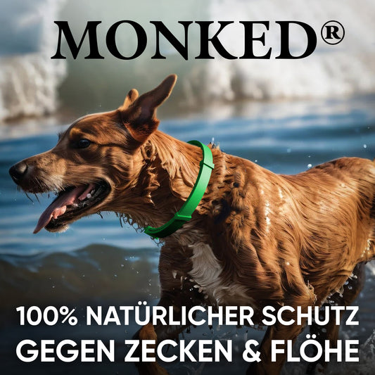 Monked™ - Anti Floh- und Zeckenhalsband